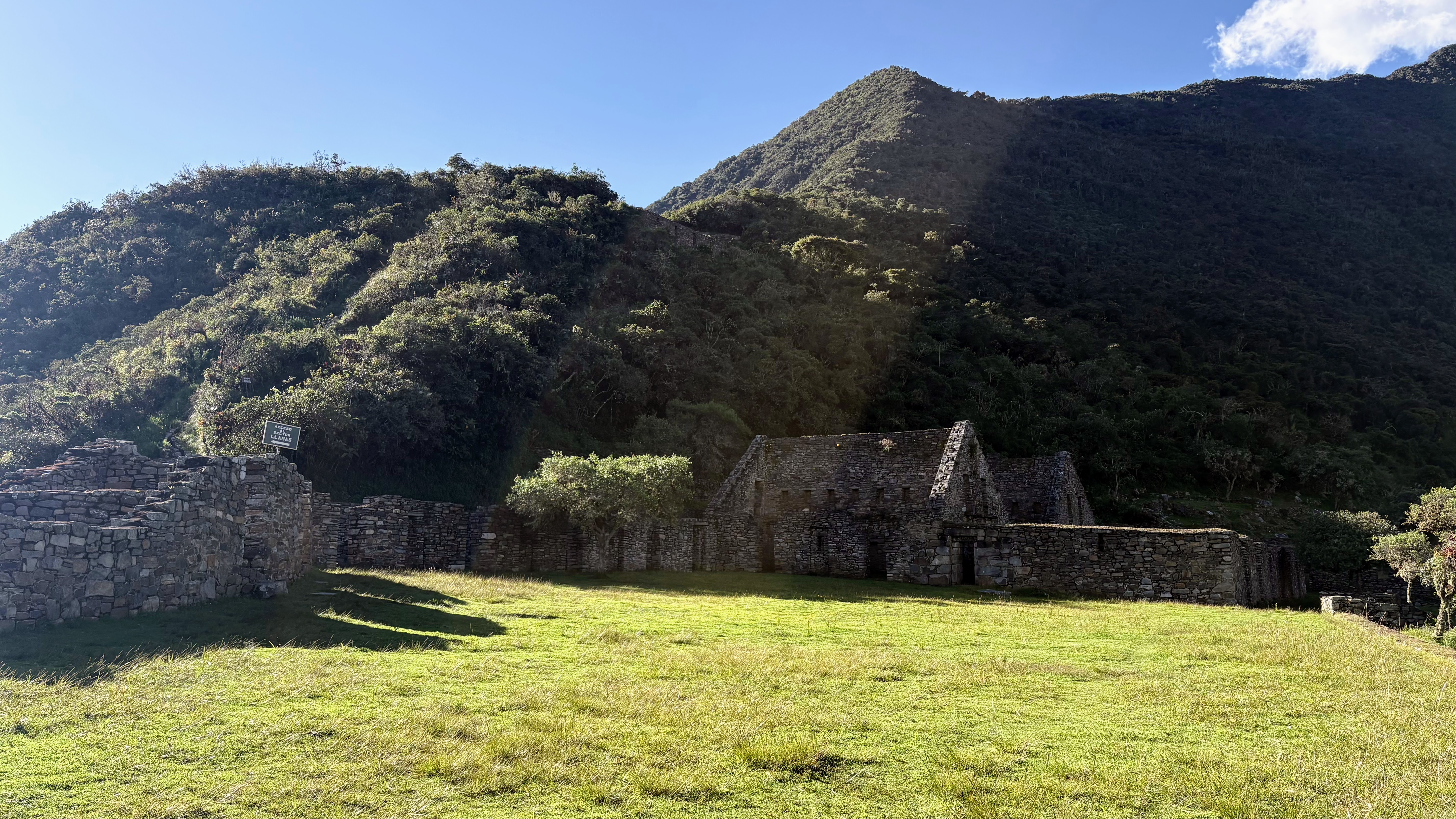 Plaza Central de Choquequirao